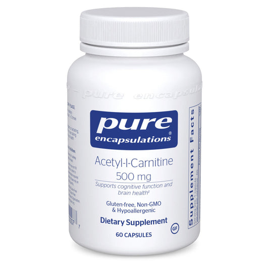 Acetyl-l-Carnitine 500mg - 60 Capsules
