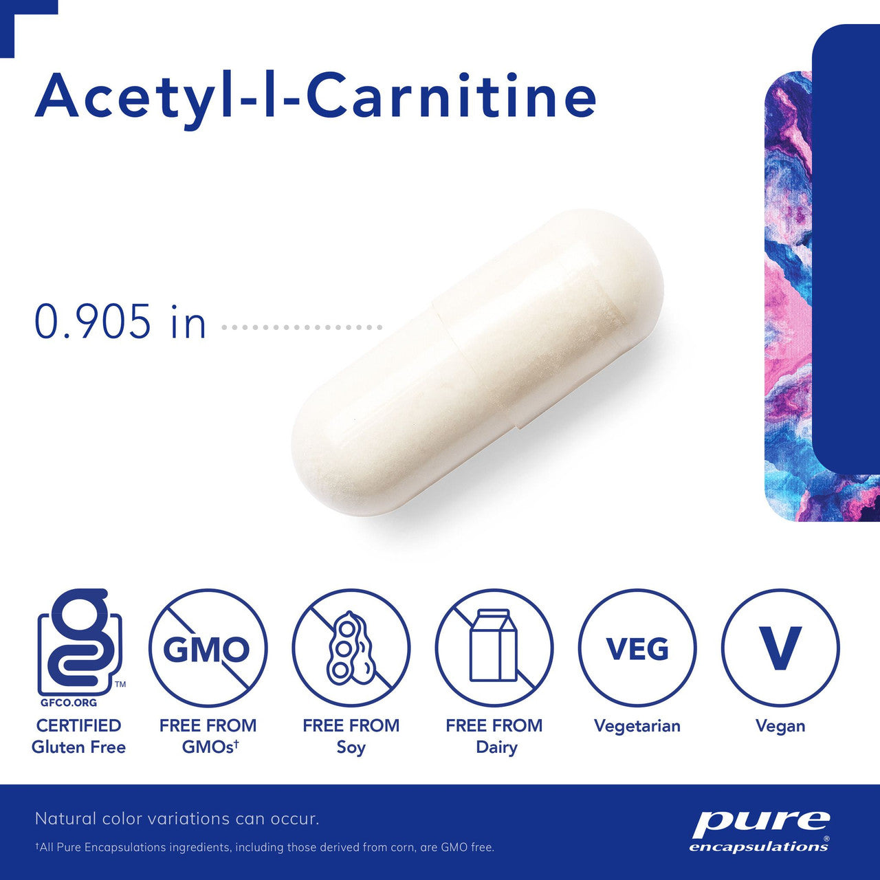 Acetyl-l-Carnitine 500mg - 60 Capsules