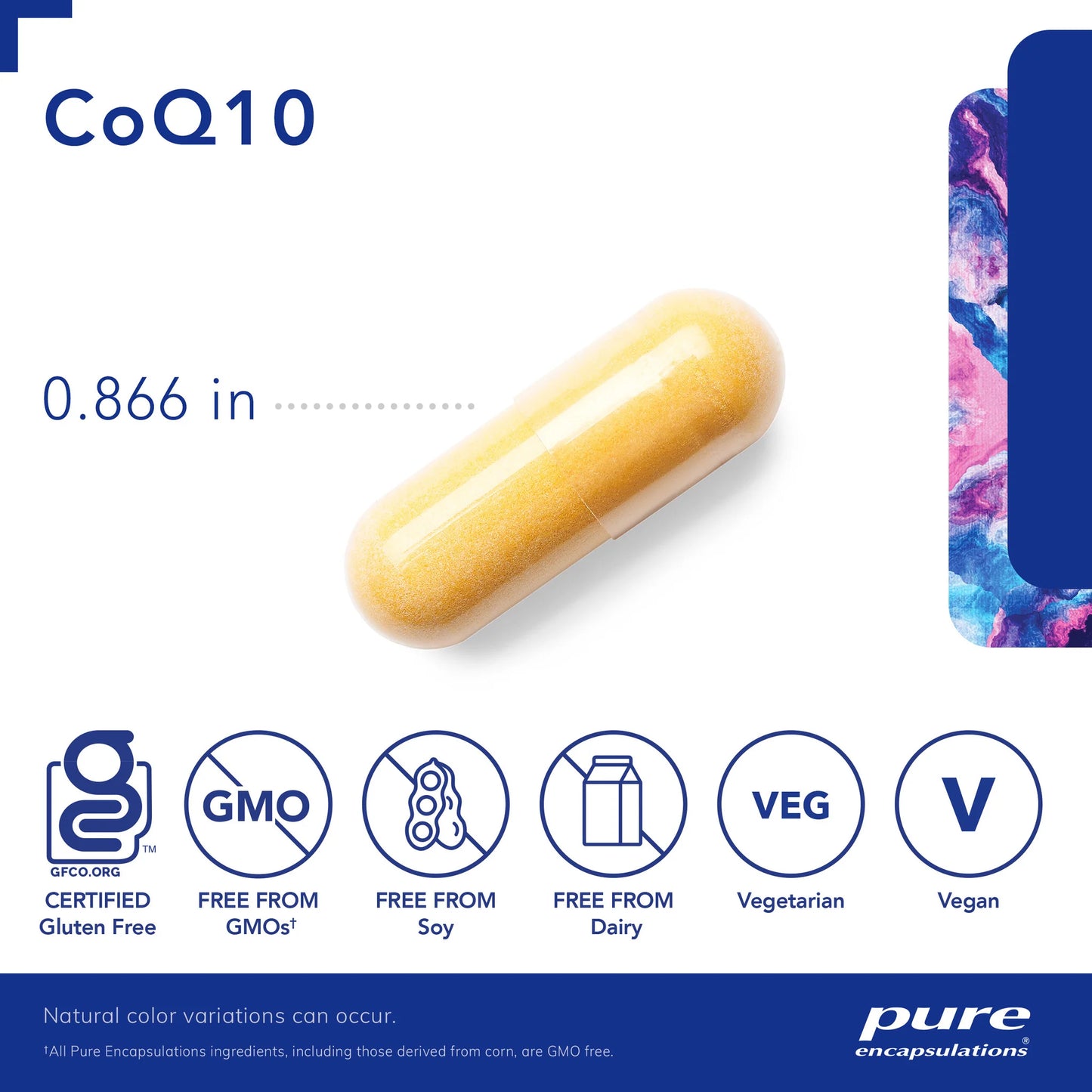 Pure Encapsulations CoQ10 120 mg - Heart Health, Antioxidants, Brain & Memory Health - Cellular Health, Cognition & Cardiovascular Support - 60 Capsules