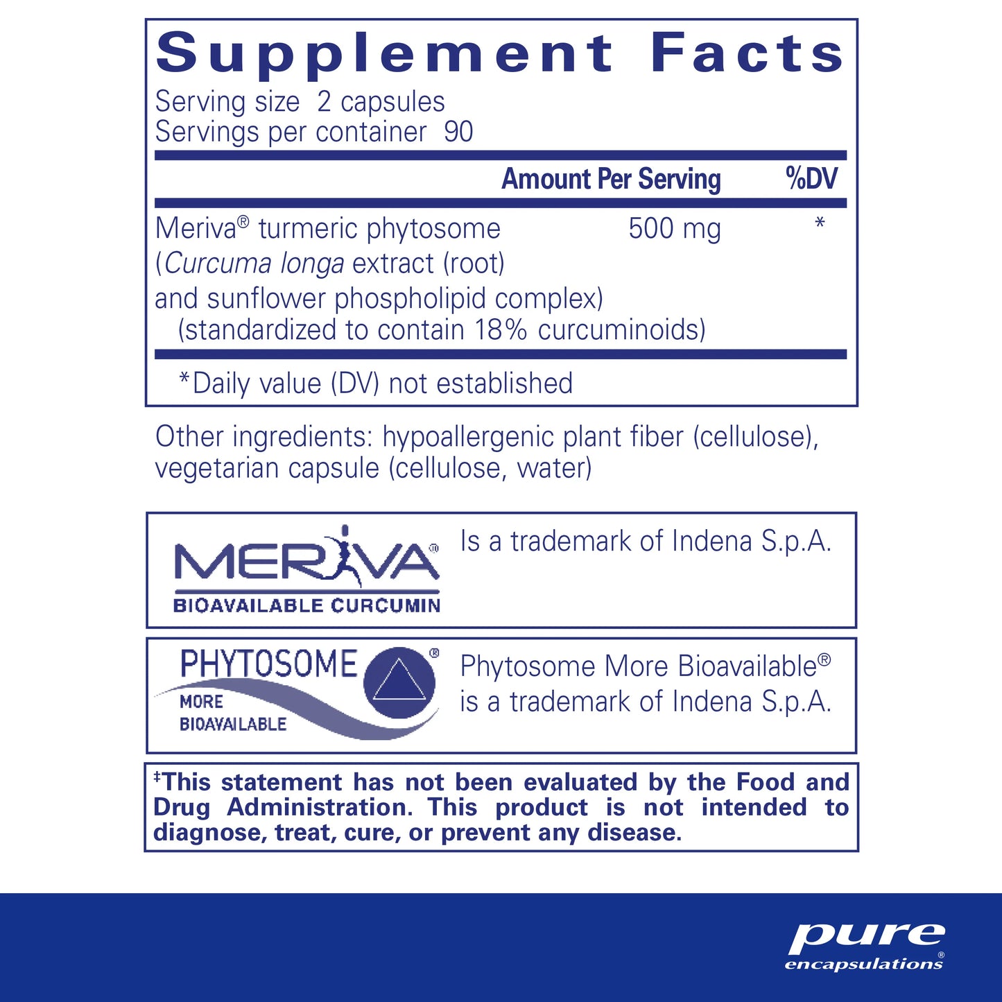 Pure Encapsulations CurcumaSorb 180's - Meriva Curcumin Phytosome - Supports Joint Health - Gluten Free & Non-GMO - 180 Capsule
