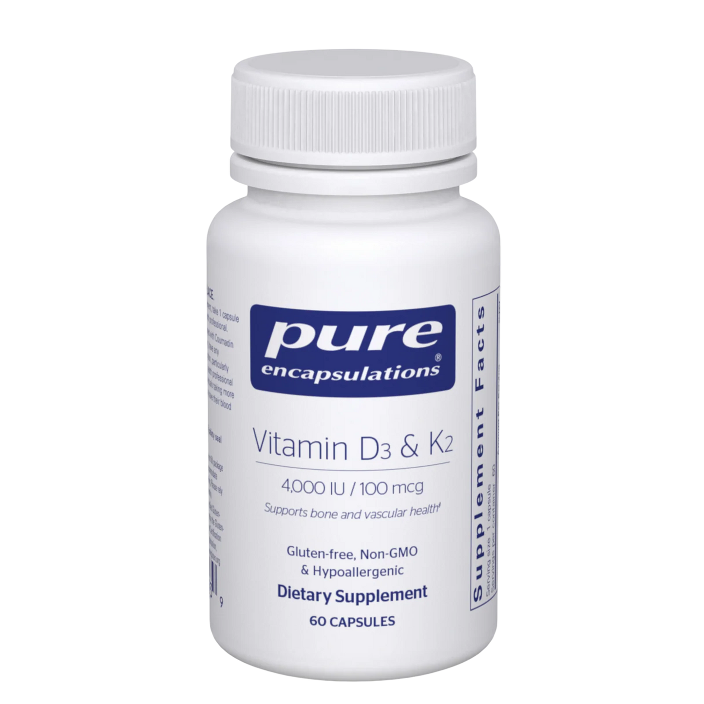 Vitamin D3 & K2 - Pure Encapsulations 30 capsules