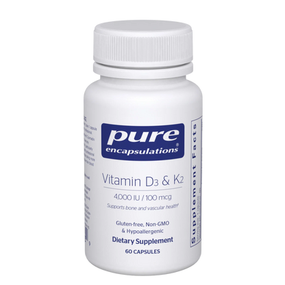 Vitamin D3 & K2 - Pure Encapsulations 30 capsules